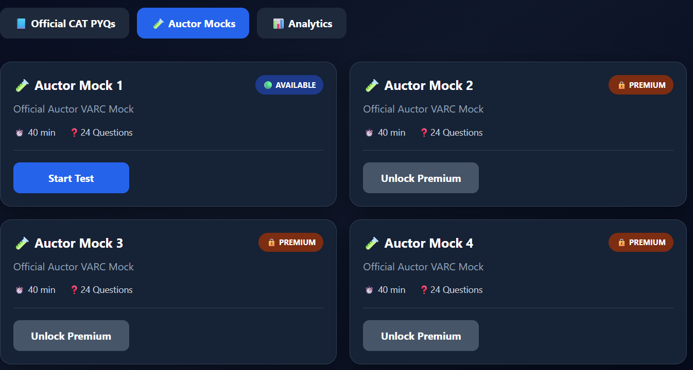 10 AI Mocks